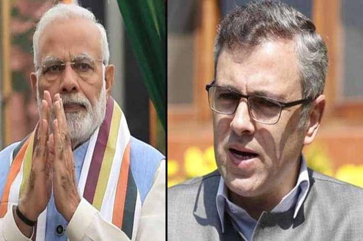 pm modi and omar abdullah pm modi and omar abdullah- India TV