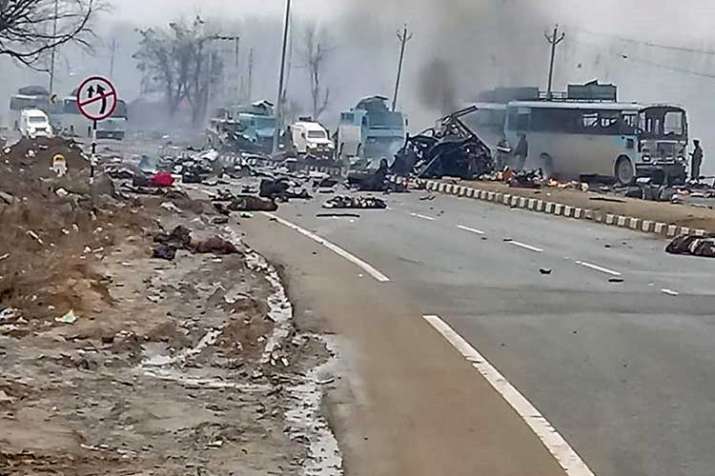 pulwama terror attack pulwama terror attack- India TV
