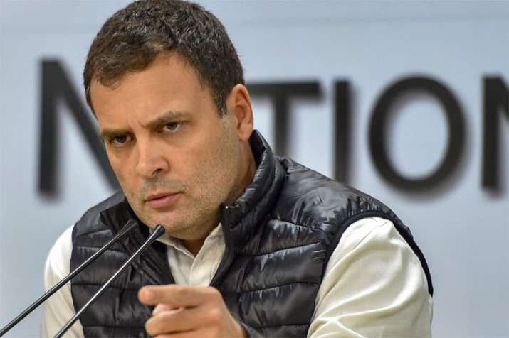 Will work together to defeat BJP, says Rahul Gandhi after Opposition meeting | PTI Will work together to defeat BJP, says Rahul Gandhi after Opposition meeting | PTI- India TV