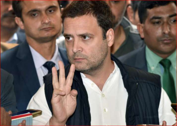 Rahul Gandhi's reaction over CAG Report on Rafale Deal Rahul Gandhi's reaction over CAG Report on Rafale Deal- India TV