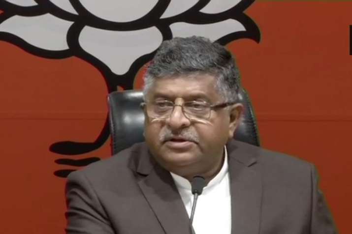 Ravi Shankar Prasad Ravi Shankar Prasad- India TV