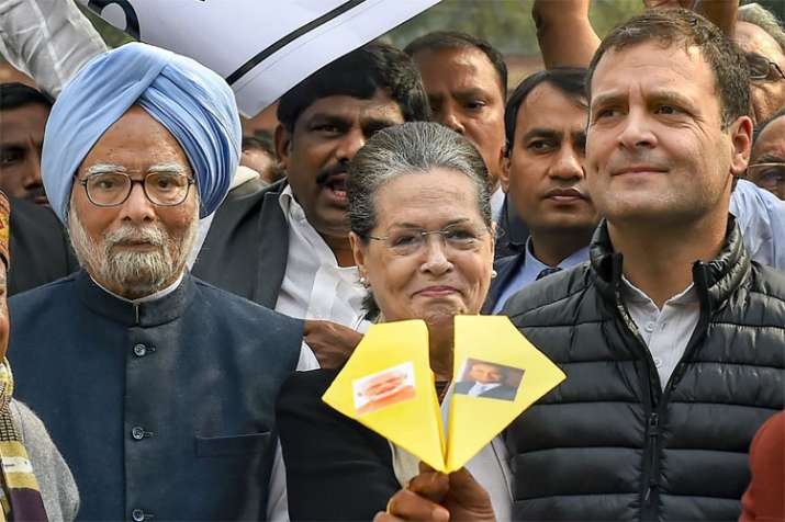 Manmohan Singh, Sonia Gandhi and Rahul Gandhi | PTI Manmohan Singh, Sonia Gandhi and Rahul Gandhi | PTI- India TV