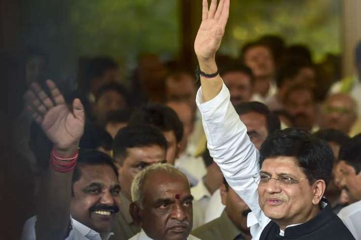 Union Minister and BJP's Tamil Nadu in-charge Piyush... Union Minister and BJP's Tamil Nadu in-charge Piyush...- India TV