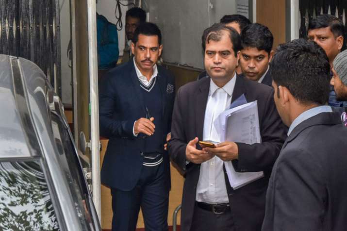 Money laundering case: Robert Vadra grilled for 8 hours by ED on third consecutive day Money laundering case: Robert Vadra grilled for 8 hours by ED on third consecutive day- India TV