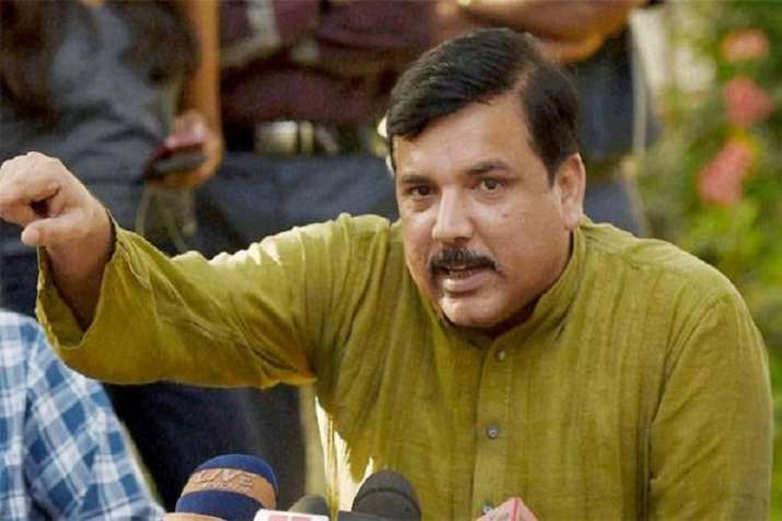 AAP MP Sanjay Singh AAP MP Sanjay Singh- India TV