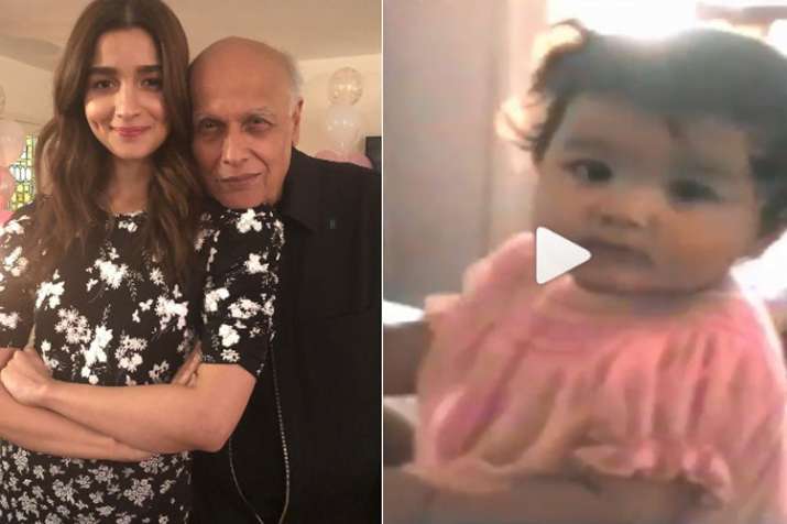 Watch Alia Bhatt cutely say ‘mama’ in this throwback video shared by dad Mahesh Bhatt Watch Alia Bhatt cutely say ‘mama’ in this throwback video shared by dad Mahesh Bhatt - India TV
