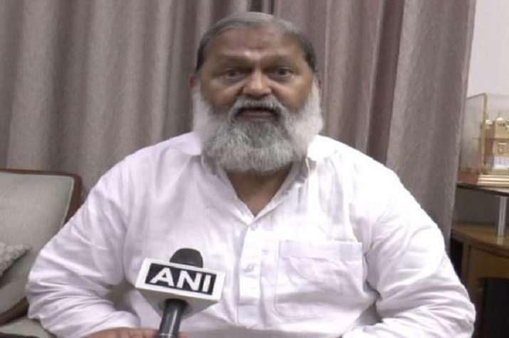 Haryana minister Anil Vij Haryana minister Anil Vij- India TV