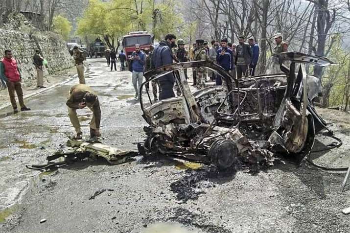 Banihal Car Blast Banihal Car Blast- India TV