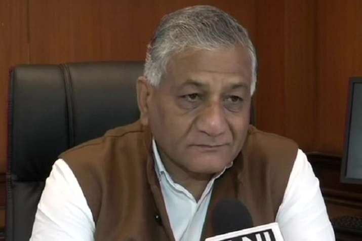 Union Minister VK Singh Union Minister VK Singh- India TV