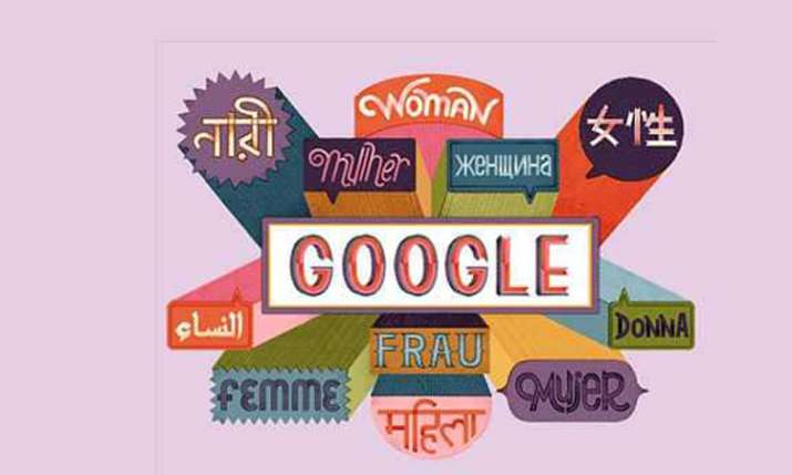 International Women's Day Google Doodle International Women's Day Google Doodle- India TV