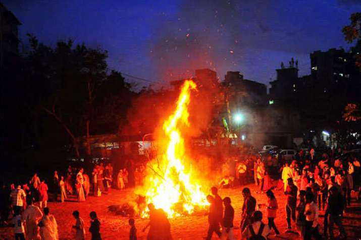 Holika Dahan 2019 Holika Dahan 2019- India TV