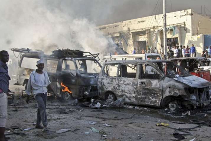 Somalia Explosion: Deaths reported after bomb and gun attack in Mogadishu | AP File Somalia Explosion: Deaths reported after bomb and gun attack in Mogadishu | AP File- India TV