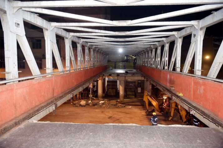 CST Foot overbridge CST Foot overbridge- India TV