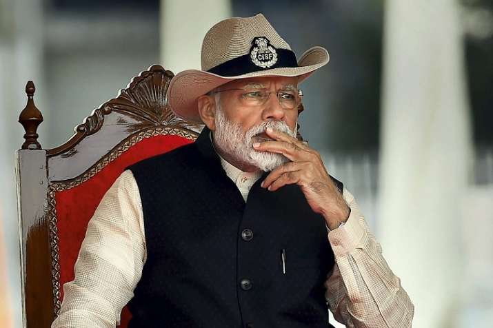 Modi urges supporters to take main bhi chowkidar... Modi urges supporters to take main bhi chowkidar...- India TV