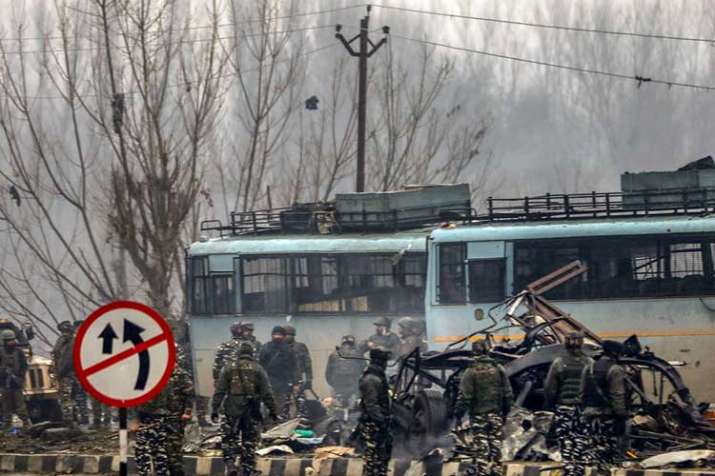 pulwama terror attack pulwama terror attack- India TV