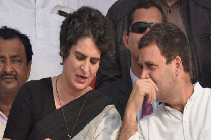 Rahul Gandhi and Priyanka Gandhi Rahul Gandhi and Priyanka Gandhi - India TV