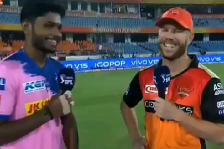 Sanju Samson And David Warner Sanju Samson And David Warner- India TV
