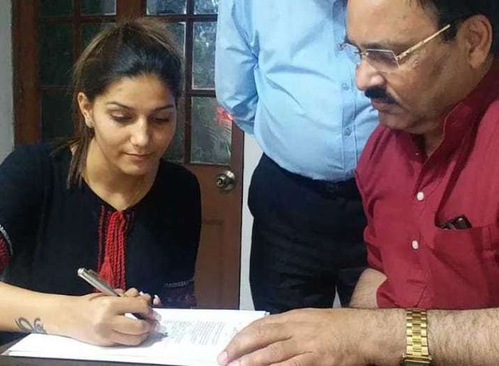 sapna choudhary join congress sapna choudhary join congress- India TV