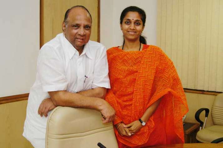 sharad pawar and supriya sule sharad pawar and supriya sule- India TV