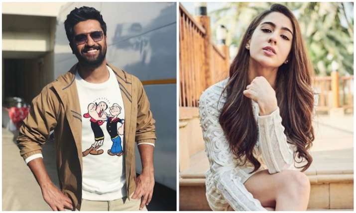 Vicky kaushal and sara ali khan Vicky kaushal and sara ali khan- India TV