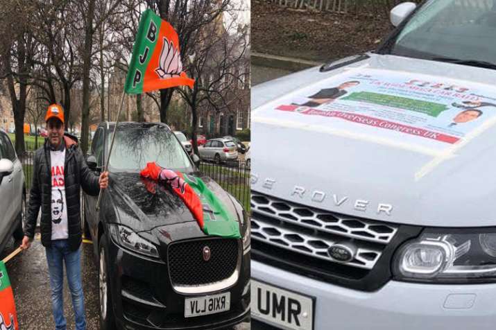 BJP, Cong launch Lok Sabha polls campaign in UK with... BJP, Cong launch Lok Sabha polls campaign in UK with...- India TV