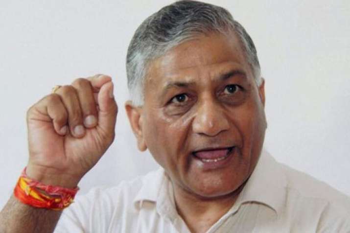 VK Singh hits back at Digvijay Singh | PTI File VK Singh hits back at Digvijay Singh | PTI File- India TV