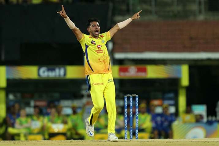 Learned a lot from MS Dhoni while playing Table Tennis with him: Man of the Match Deepak Chahar Learned a lot from MS Dhoni while playing Table Tennis with him: Man of the Match Deepak Chahar- India TV
