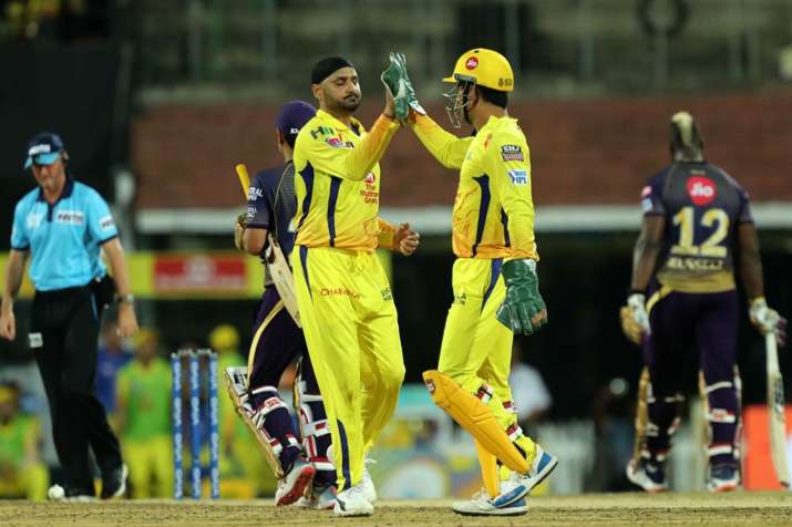Harbhajan Singh and Imran Tahir are matured like old wine: Mahendra Singh Dhoni Harbhajan Singh and Imran Tahir are matured like old wine: Mahendra Singh Dhoni- India TV