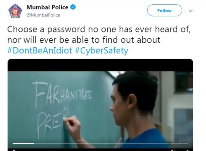 Mumbai police tweet's screenshot Mumbai police tweet's screenshot- India TV