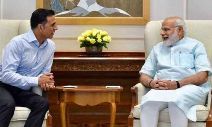 Akshay Kumar, PM Narendra Modi Akshay Kumar, PM Narendra Modi- India TV