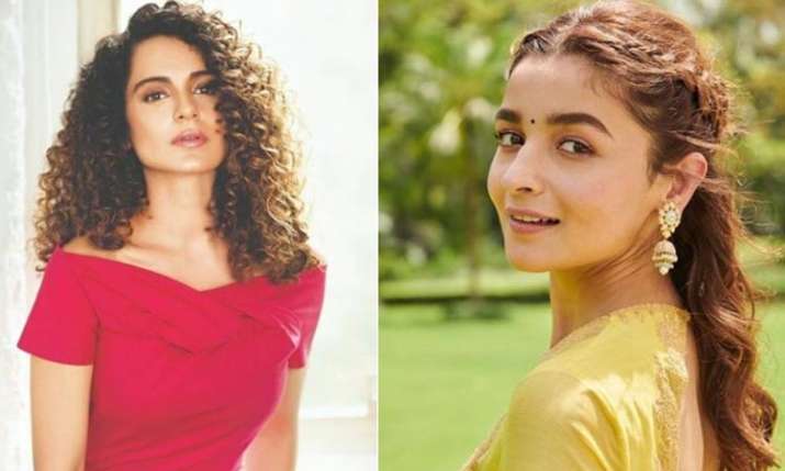 Alia Bhatt responds to Kangana Ranaut mediocre comment Alia Bhatt responds to Kangana Ranaut mediocre comment- India TV