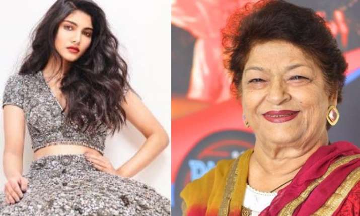 Alizeh Agnihotri, Saroj Khan Alizeh Agnihotri, Saroj Khan- India TV
