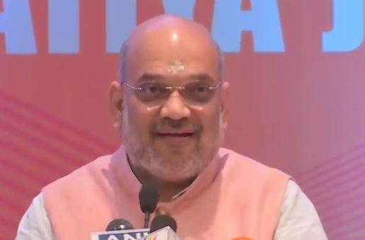 Amit Shah targets opposition on criticizing air strike Amit Shah targets opposition on criticizing air strike - India TV