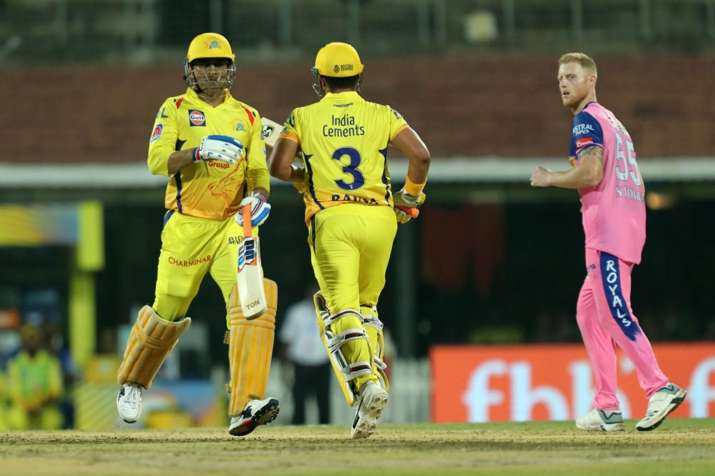 IPL 2019, MS Dhoni, Ben Stokes, Rajasthan Royals, Chennai Super Kings, CSK vs RR IPL 2019, MS Dhoni, Ben Stokes, Rajasthan Royals, Chennai Super Kings, CSK vs RR- India TV