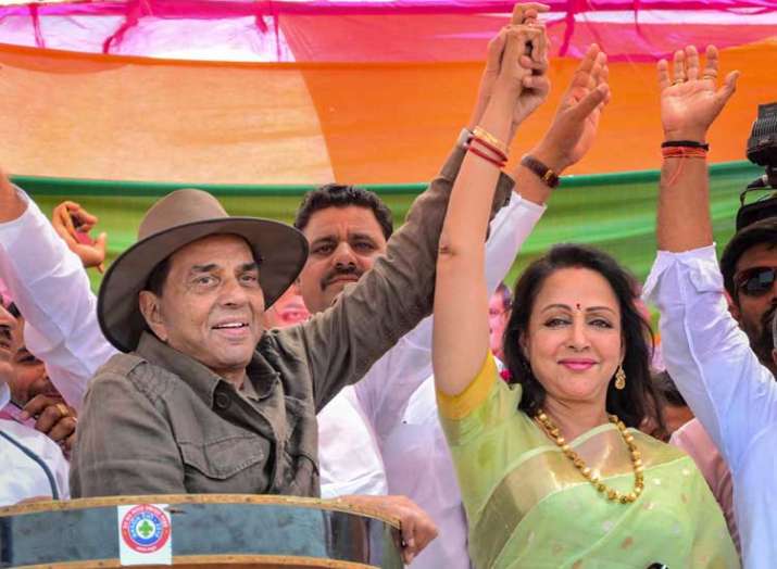 BJP Candidate from Mathura Lok Sabha seat Hema Malini... BJP Candidate from Mathura Lok Sabha seat Hema Malini...- India TV