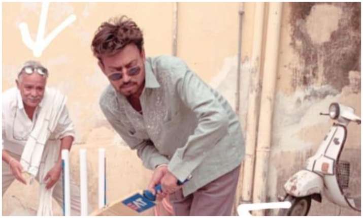 Irrfan khan playing cricket Irrfan khan playing cricket- India TV