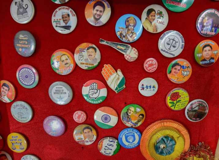 election campaign material election campaign material - India TV