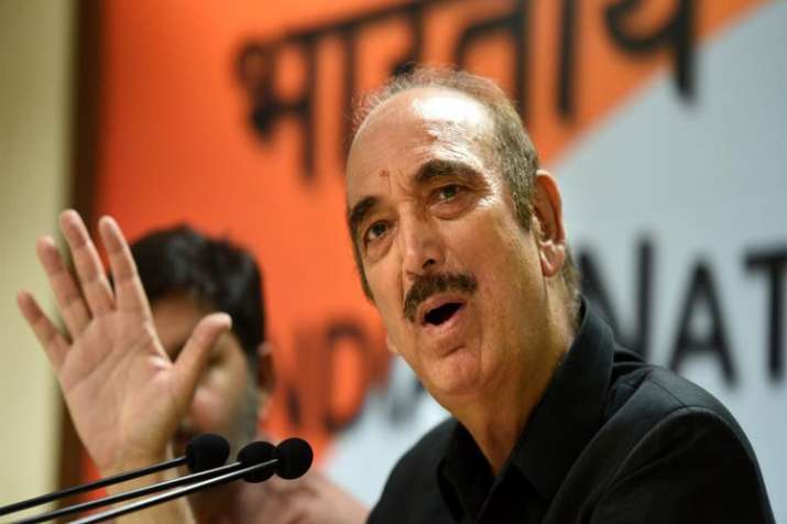 Ghulam Nabi Azad targates Jammu Kashmir Police Ghulam Nabi Azad targates Jammu Kashmir Police - India TV