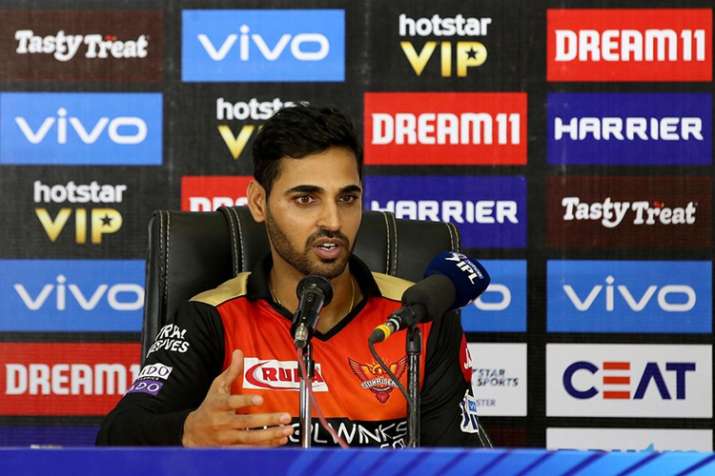 IPL 2019 | Lack of application while chasing cost us the match: Sunrisers Hyderabad captain Bhuvnesh IPL 2019 | Lack of application while chasing cost us the match: Sunrisers Hyderabad captain Bhuvnesh- India TV