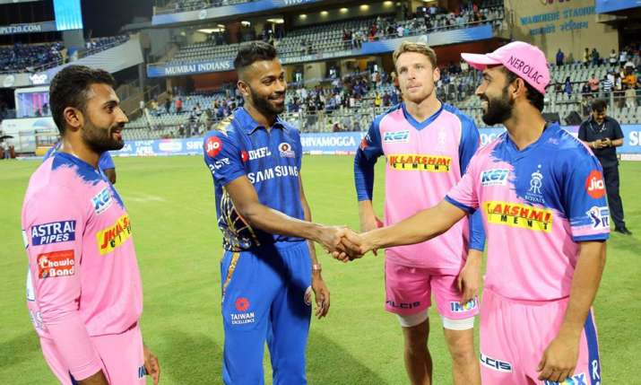 राजस्थान रॉयल्स बनाम मुम्बई इंडियंस राजस्थान रॉयल्स बनाम मुम्बई इंडियंस - India TV