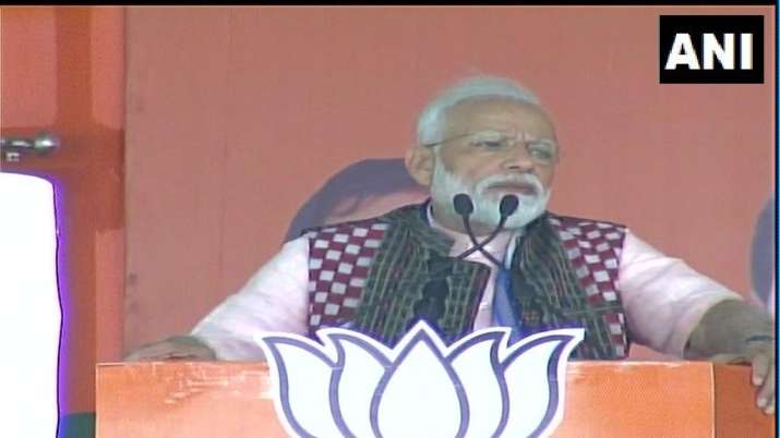 भाजपा सरकार ने असामाजिक तत्वों को निकाल बाहर करने के लिए कदम उठाए: प्रधानमंत्री मोदी भाजपा सरकार ने असामाजिक तत्वों को निकाल बाहर करने के लिए कदम उठाए: प्रधानमंत्री मोदी- India TV