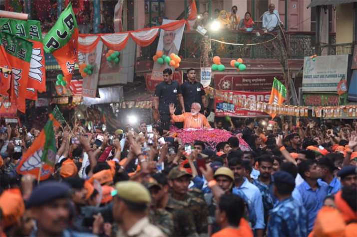 PM Modi in Varanasi PM Modi in Varanasi - India TV