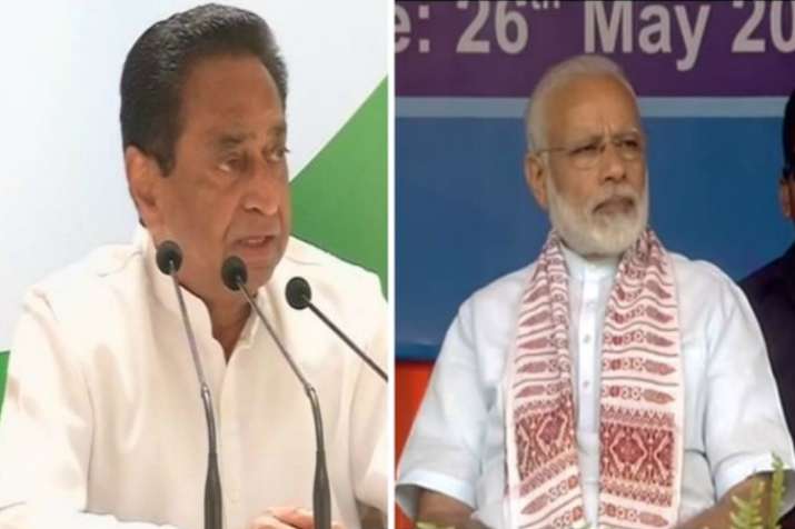 आंधी-तूफान में मरनेवालों को मुआवजे पर मचा घमासान, कमलनाथ का पीएम मोदी पर हमला आंधी-तूफान में मरनेवालों को मुआवजे पर मचा घमासान, कमलनाथ का पीएम मोदी पर हमला- India TV