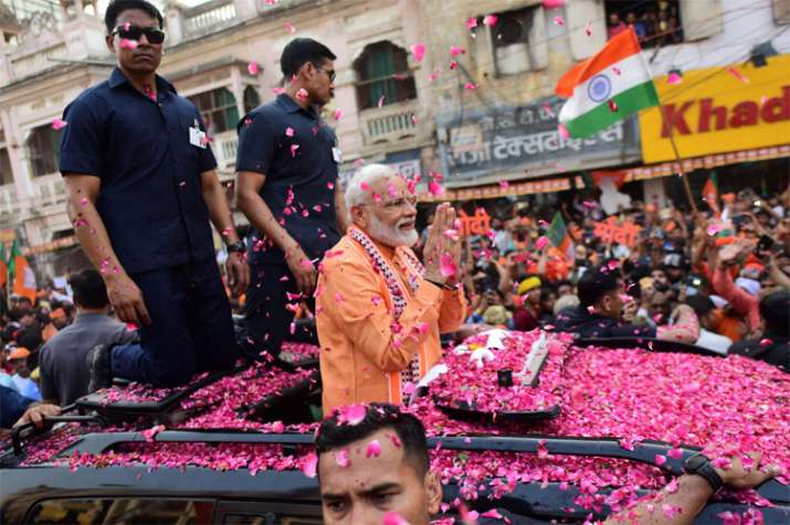 PM Narendra Modi in Varanasi | PTI PM Narendra Modi in Varanasi | PTI- India TV