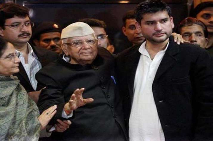 ND Tiwari and Rohit Shekhar File Photo ND Tiwari and Rohit Shekhar File Photo- India TV