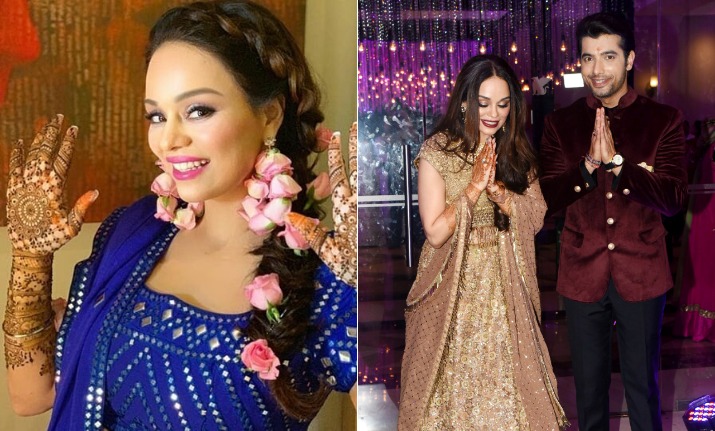 Pre-wedding function of Ssharad malhotra and ripci bhatia Pre-wedding function of Ssharad malhotra and ripci bhatia- India TV
