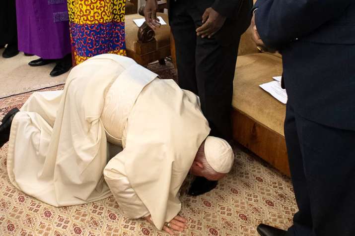 पà¥à¤ª नॠशाà¤à¤¤à¤¿ à¤à¥ बढ़ावा दà¥à¤¨à¥ à¤à¥ लिठदà¤à¥à¤·à¤¿à¤£ सà¥à¤¡à¤¾à¤¨ à¤à¥ नà¥à¤¤à¤¾à¤à¤ à¤à¥ पà¥à¤° à¤à¥à¤®à¥- India TV