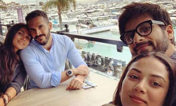 Shahid Kapoor, Mira Rajput spain holiday pictures Shahid Kapoor, Mira Rajput spain holiday pictures- India TV