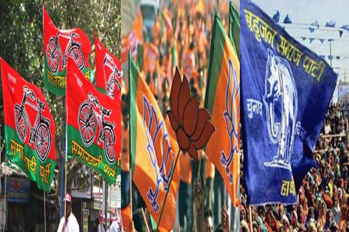 सपा-बसपा से मिल रही चुनौती से भाजपा को इन 4 सीटों पर खतरा सपा-बसपा से मिल रही चुनौती से भाजपा को इन 4 सीटों पर खतरा- India TV
