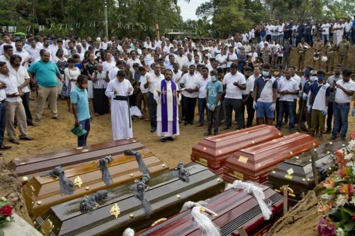 Sri Lanka reduces Easter blasts death toll from 359 to 253 | AP Sri Lanka reduces Easter blasts death toll from 359 to 253 | AP- India TV